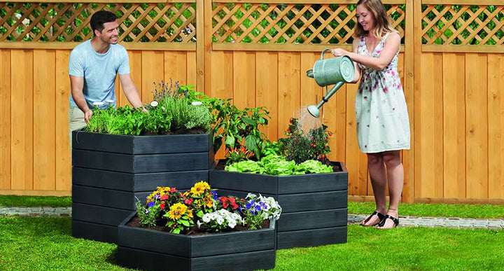 Modular Raised Bed - Single Unit  Made in Germany