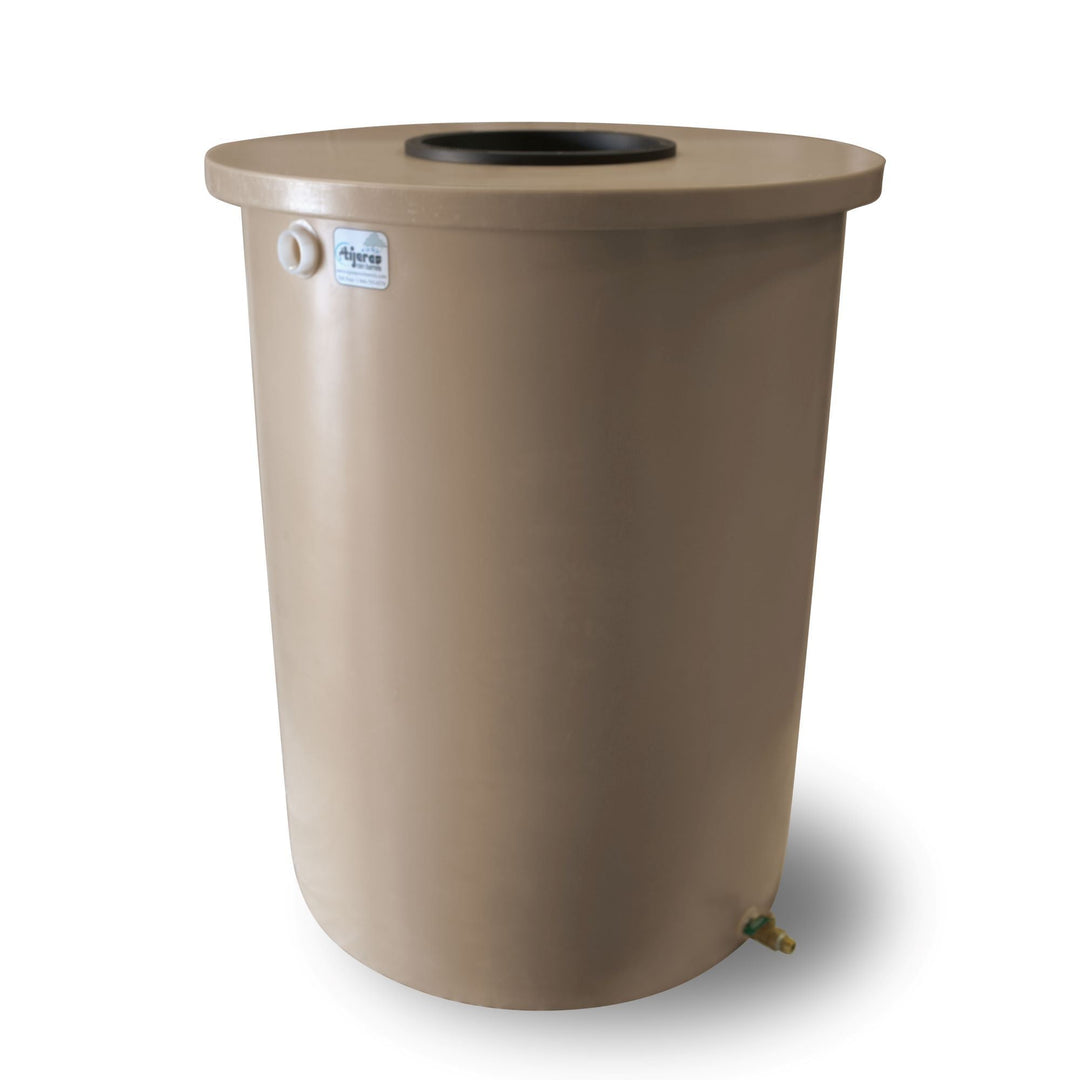 Villa Series From Tijeras Rain Barrel - 50 Gallon -17" Basket Top