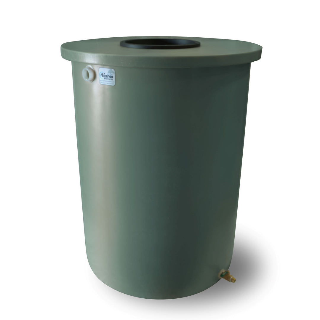 Villa Series From Tijeras Rain Barrel - 50 Gallon -17" Basket Top
