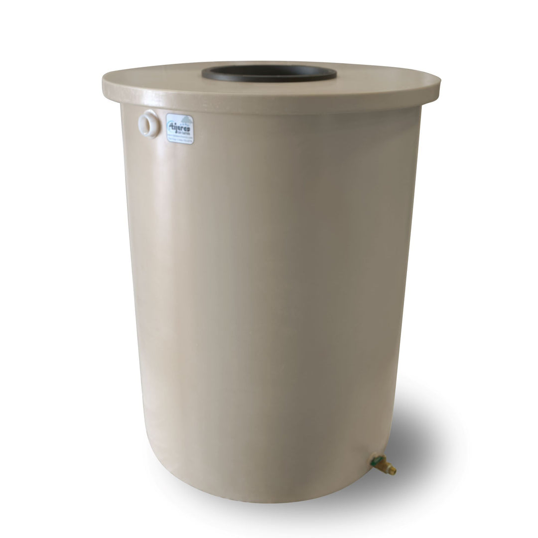 Villa Series From Tijeras Rain Barrel - 50 Gallon -17" Basket Top